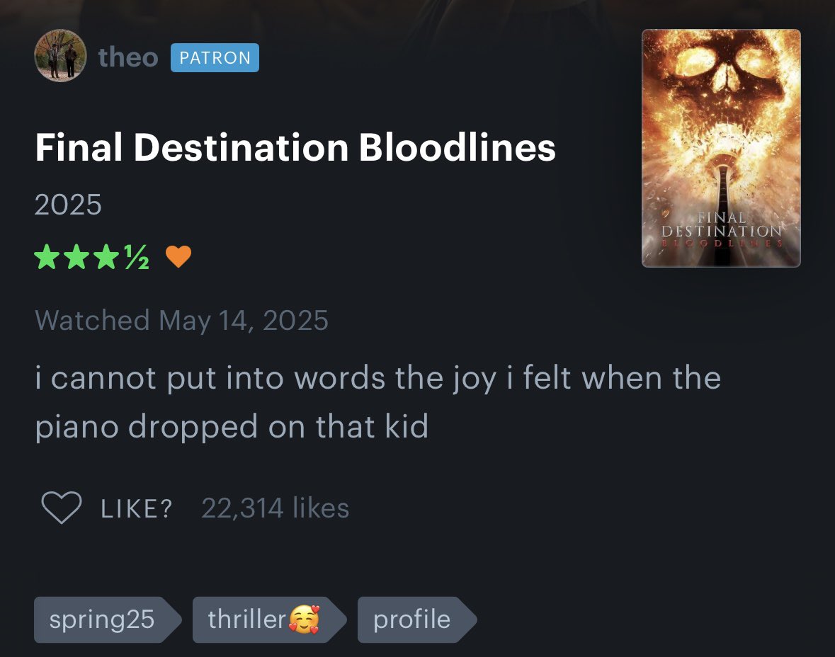 🇨🇦letterboxd reviews with threatening auras (@letterboxdauras) on Twitter photo 