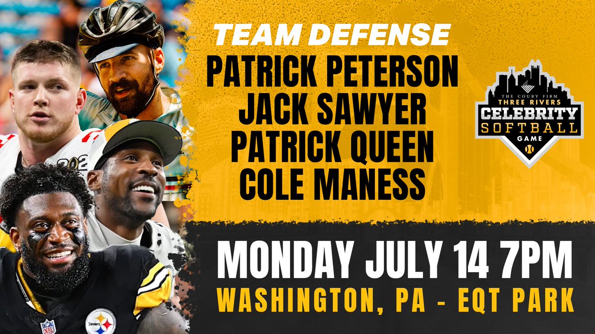 Washington Wild Things (@washwildthings) on Twitter photo One month out from the game. 4 more for <a href="/CoenMarkets/">Coen Markets</a> Team Defense. The 🔒 CB <a href="/P2/">Patrick Peterson /P2</a>, 🌰 OLB Jack Sawyer, 🦈 LB <a href="/Patrickqueen_/">🦈</a> & <a href="/ninjawarrior/">Ninja Warrior</a> 🥷 Cole Maness.
🎟️: ticketreturn.com/TRMobile/#/tic… One month out from the game. 4 more for <a href="/CoenMarkets/">Coen Markets</a> Team Defense. The 🔒 CB <a href="/P2/">Patrick Peterson /P2</a>, 🌰 OLB Jack Sawyer, 🦈 LB <a href="/Patrickqueen_/">🦈</a> & <a href="/ninjawarrior/">Ninja Warrior</a> 🥷 Cole Maness.
🎟️: ticketreturn.com/TRMobile/#/tic…
