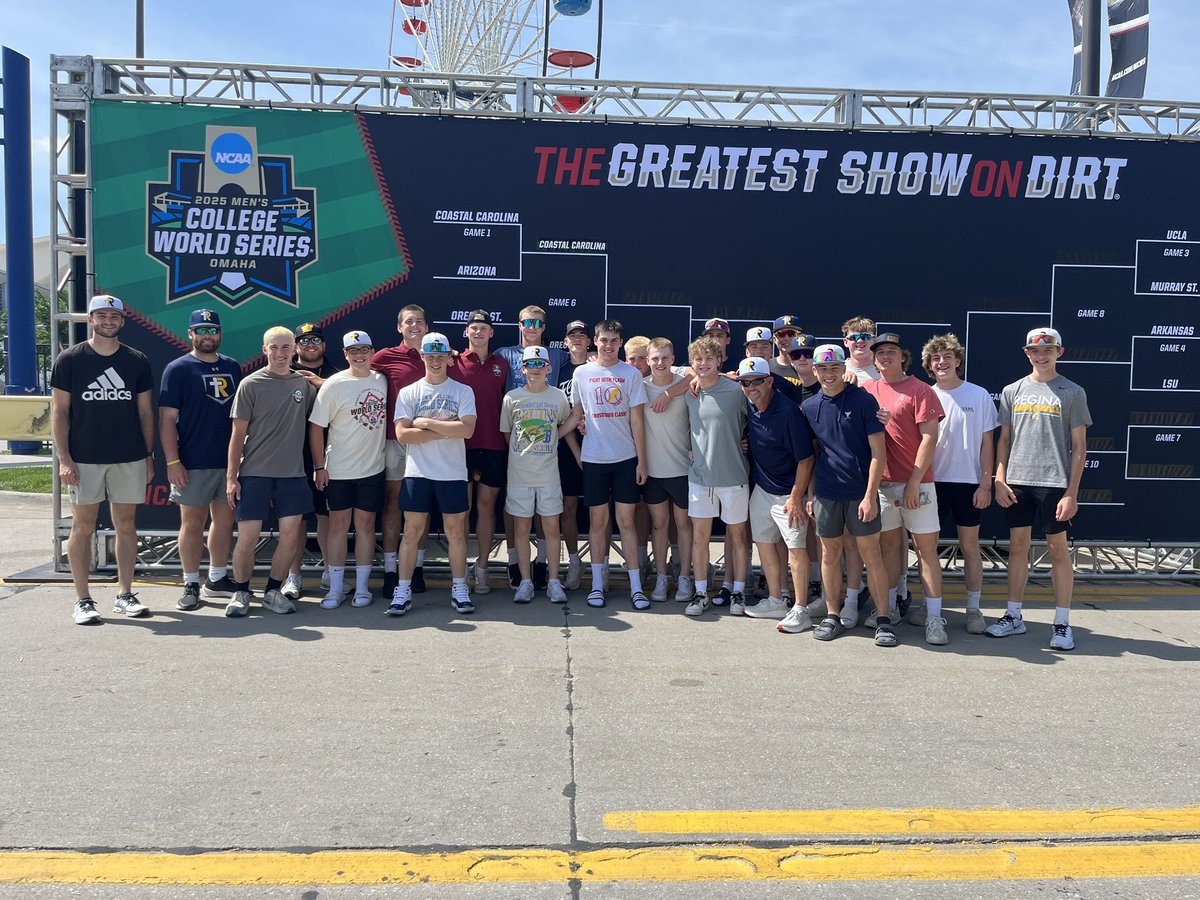 ReginaBaseball's tweet photo. The Regals are Omaha bound! #CWS 

@ReginaRegalsAD https://t.co/R4PIZajrZG