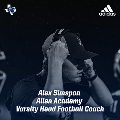 Allen Academy Rams Football (@allenacademyfb) on Twitter photo We are grateful for <a href="/Coach__Adams/">Adrian Adams</a> leadership of the program the last seven years. We wish him all the best <a href="/RosehillCS/">Rosehill Christian School</a>.
We look forward to Coach <a href="/Alex_Simpson33/">Alex Simpson</a> stepping into the role of Head Varsity Football Coach. The standard of #RamTough Football continues!
#Chapter25 We are grateful for <a href="/Coach__Adams/">Adrian Adams</a> leadership of the program the last seven years. We wish him all the best <a href="/RosehillCS/">Rosehill Christian School</a>.
We look forward to Coach <a href="/Alex_Simpson33/">Alex Simpson</a> stepping into the role of Head Varsity Football Coach. The standard of #RamTough Football continues!
#Chapter25