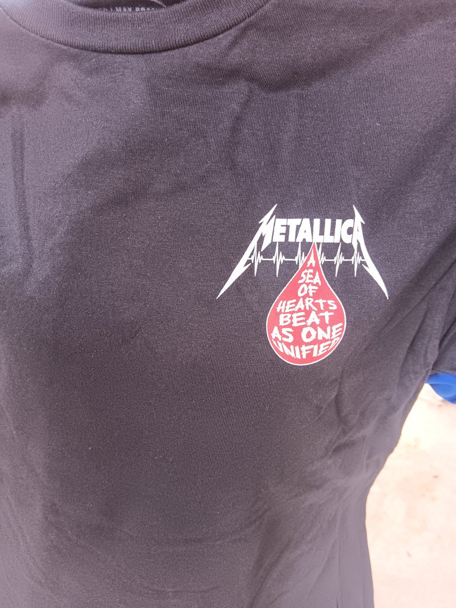 PGrunberger's tweet photo. An amazing day for Metallica fans in Houston, Texas yesterday.  Many fun activities to partake in! https://t.co/O6WfwWv5bH
