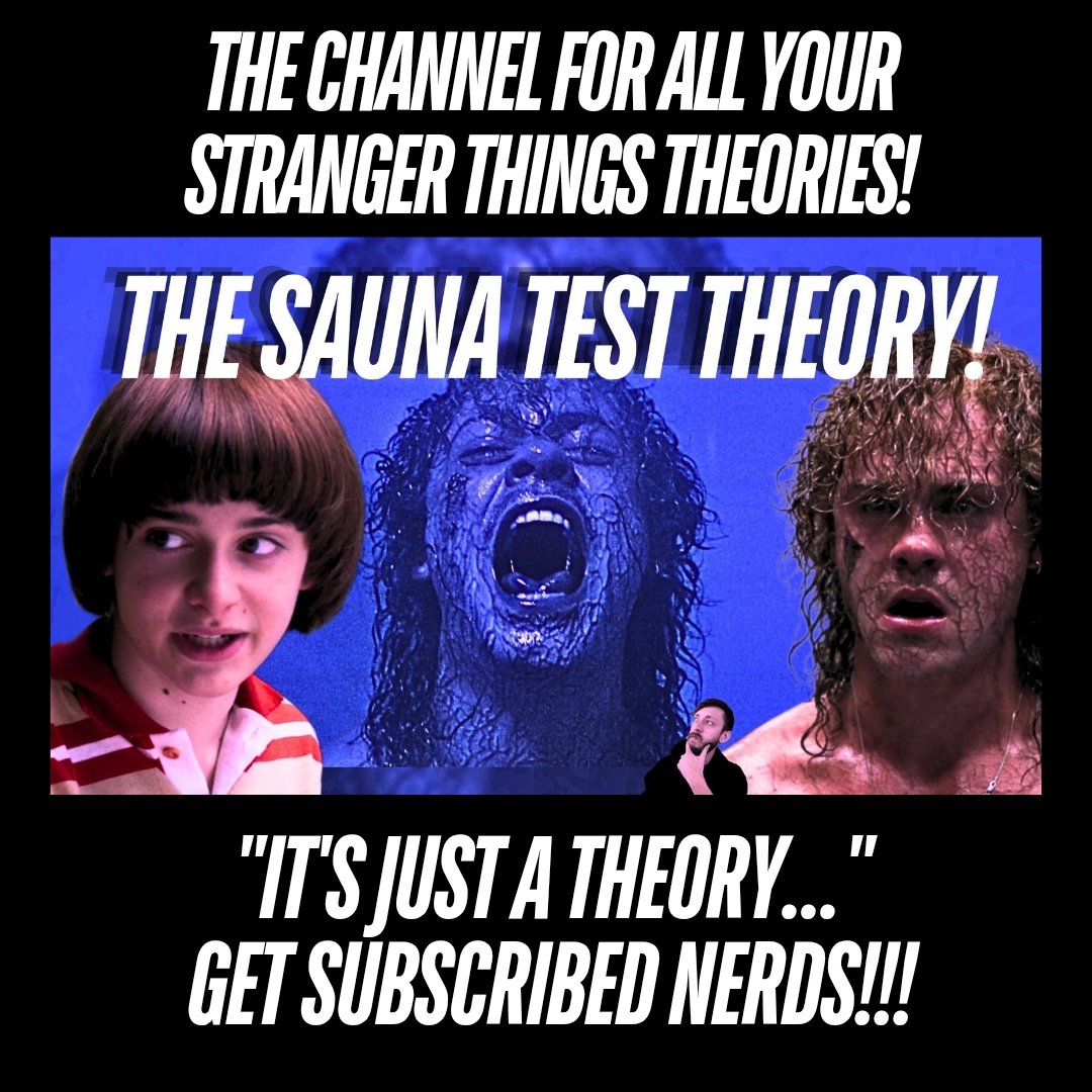 THE CHANNEL FOR STRANGER THINGS THEORIES |  
THE SAUNA TEST THEORY | Stranger Things 5   

youtu.be/VxYw_e4iwfE?si…

#StrangerThings #FYI #ICYMI #Update #Theory #WillByers #BillyHargrove #Vecna #HenryCreel #Eleven #NoahSchnapp #MillieBobbyBrown #JamieCampbellBower #DacreMontgomery