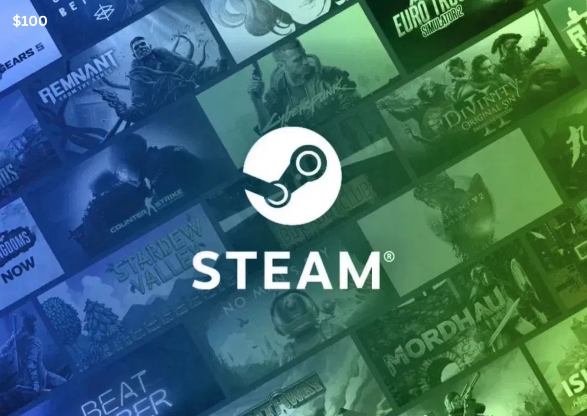 $100 Gaming Gift Card in our exclusive giveaway! 🎉

To Enter: 👇

▫️ Follow me 
▫️ Like &amp; Retweet
▫️ Comment 💫

like and rt this post no comment tinyurl.com/8esmndbk (Must)

Hurry, ends in 48 hours! Good luck! 
#Giveaway #Giveaways #XboxFreeCodeFriday #Steam #PS4share #Xbox