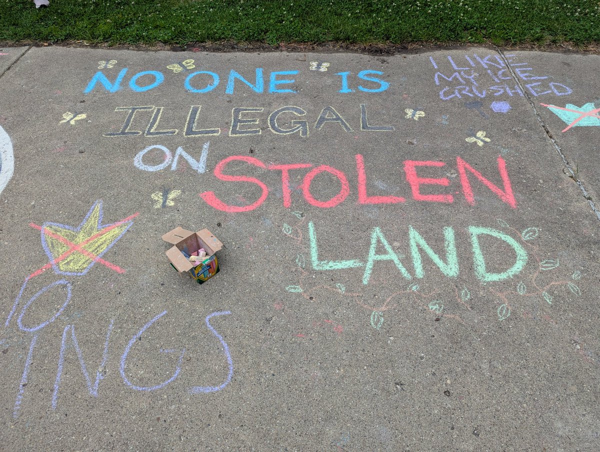We're headed to the protests in downtown Chicago today. The park is full of people making signs, the train is packed with protestors, #NoKingsDay awaits.

No Kings, no Tyrants. 
Compassion and due process for all.
