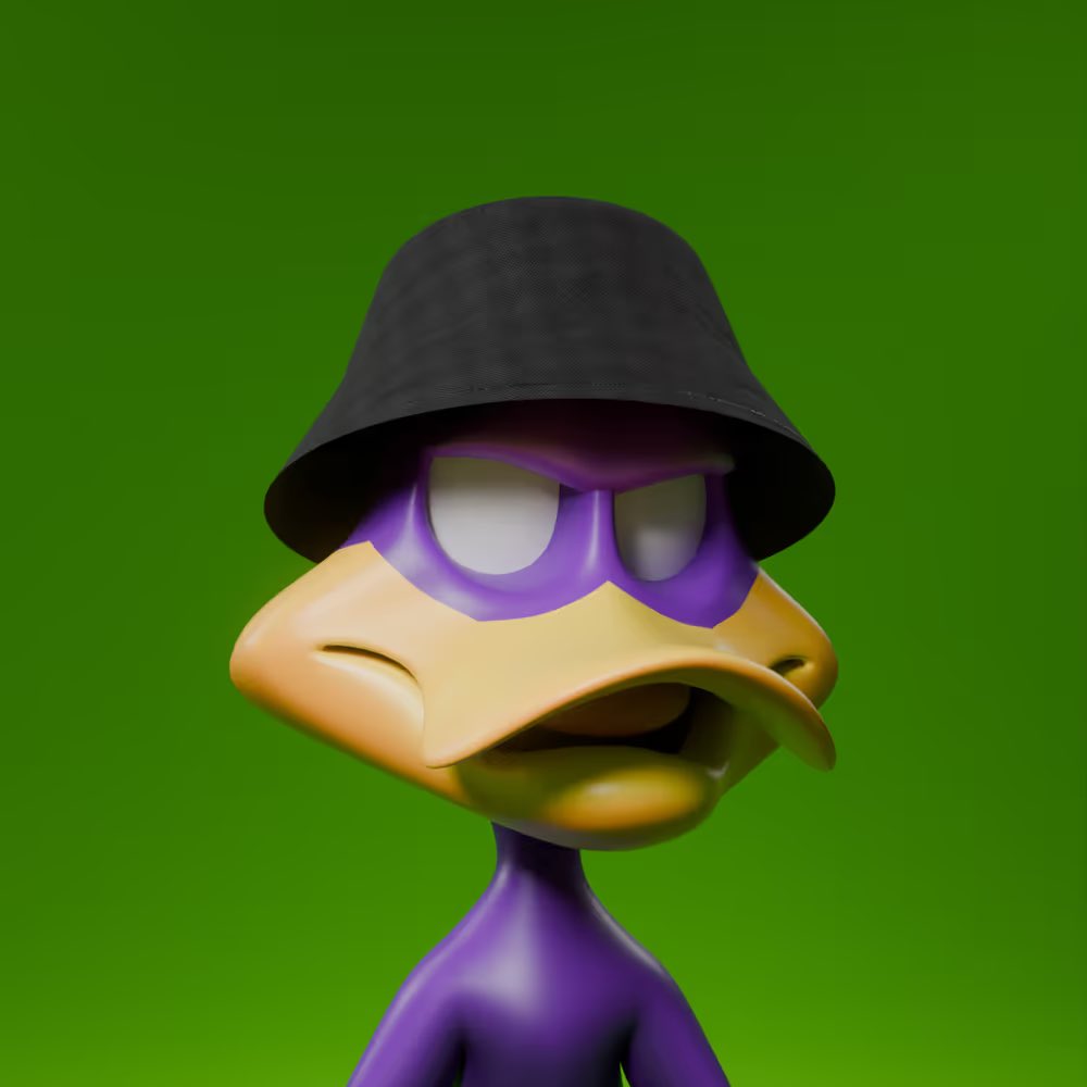 Quack quack mfkers New <a href="/dawnoftheduck/">Dawn of The Duck</a> in town, same Billy 😈

Big love to <a href="/JSlapz/">JustSlapz</a> for onboarding me 🤍 legend! Time to cook some with the 3d files mothaquackers🦆🤣🤍