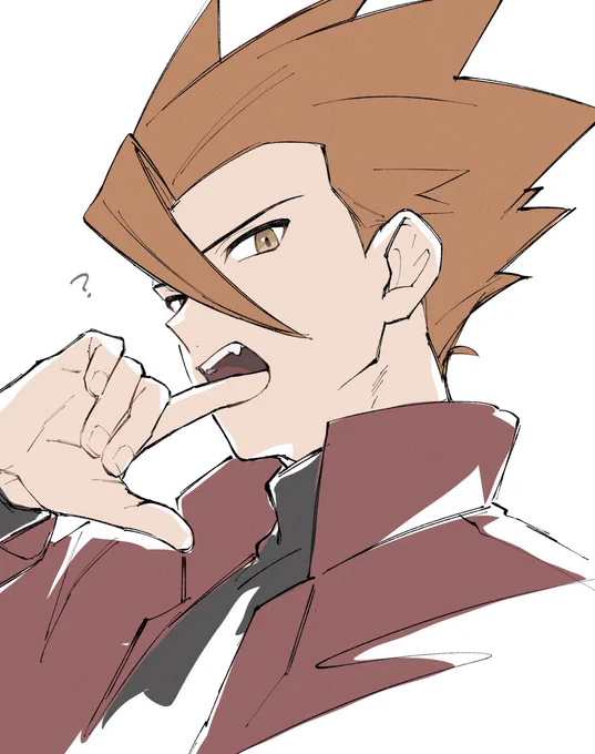 八重歯見せて～