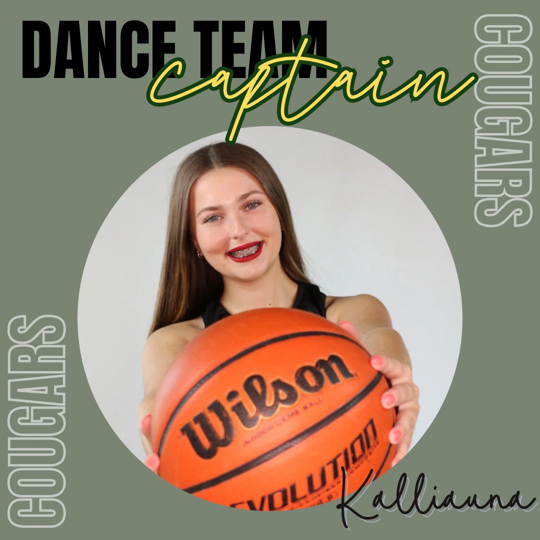 SHSPeppers's tweet photo. Cougar fans help us in congratulating our new Captains and our lieutenant for the 2025-2026 season. 
These ladies have been a great asset to our team and they truly embody what it means to be a team player. I can’t wait to see how the season goes under their leadership! 
💚💛 https://t.co/ORMbQ8mmg9