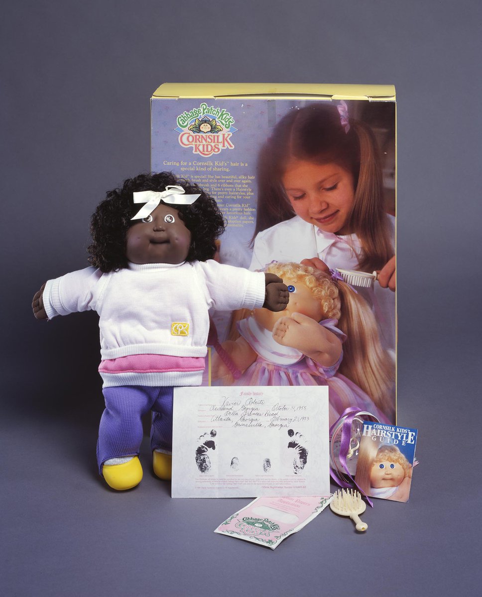 Happy #WorldDollDay! In 1983 the Cabbage Patch Kids doll started what is believed to have been the first toy craze. Riots, injuries, and arrests ensued with desperate customers battling over the toy. The dolls were popular throughout the 1980s, but nothing to the extent of 1983.
