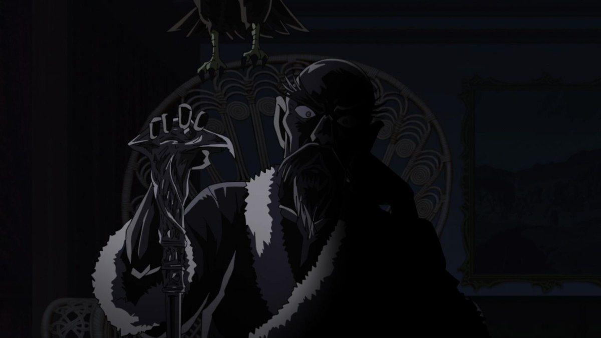 MihMania's tweet photo. Mysterious old man with bird: hello.. https://t.co/3TKcqGyofQ