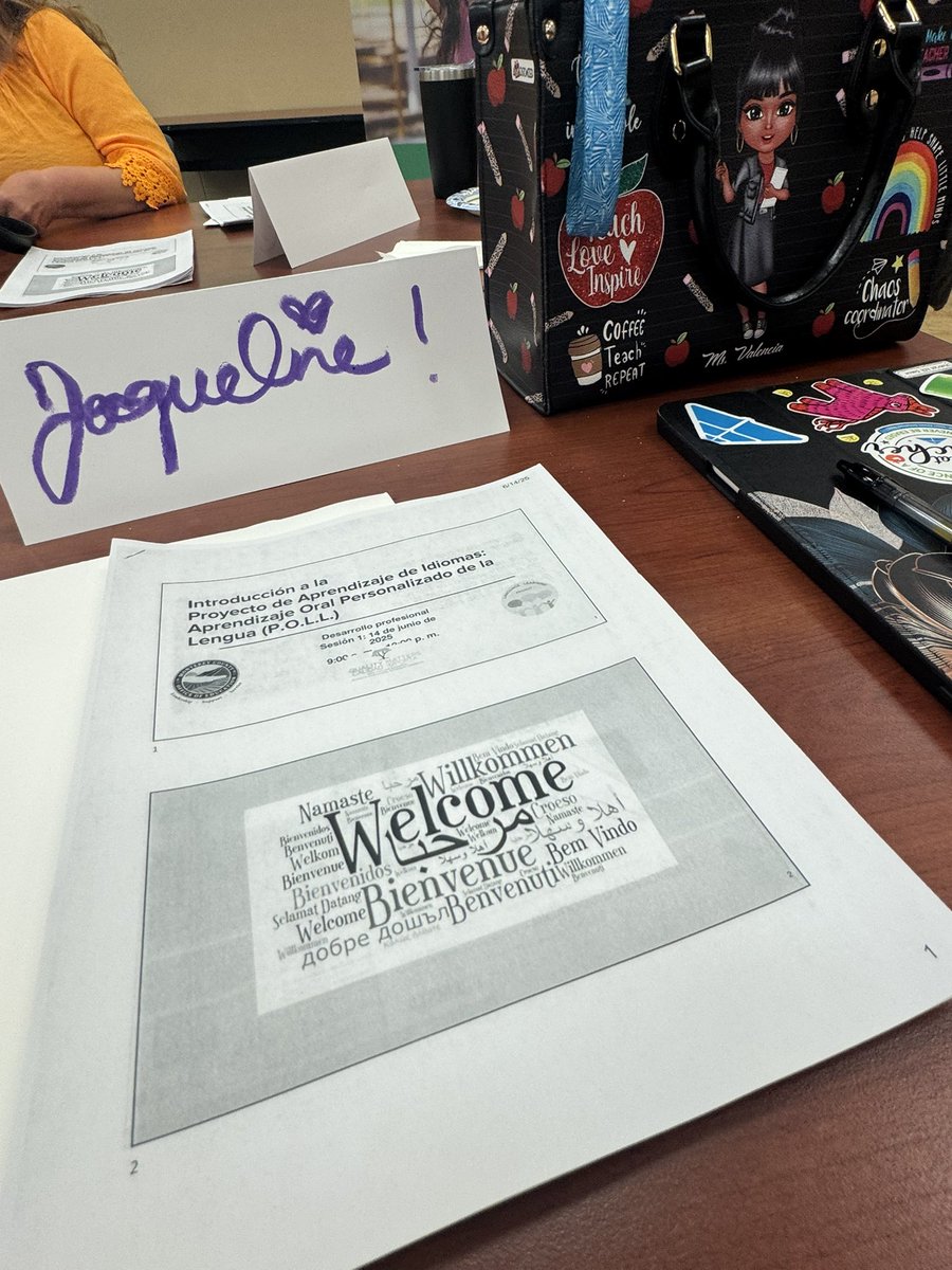 Proyecto POLL: Aprendizaje Oral Personalizado de la Lengua 🌟
Promoviendo el desarrollo del lenguaje en nuestros estudiantes a través de conversaciones intencionadas y conexiones significativas. POLL training at MCOE