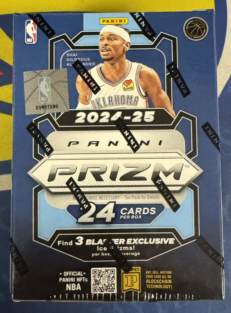 JGottiKS79's tweet image. Couple of NBA 24-25 Prizm Blasters because why not?

Thread 🧵 below ⬇️ 

#nba #cardcollecting #prizm
