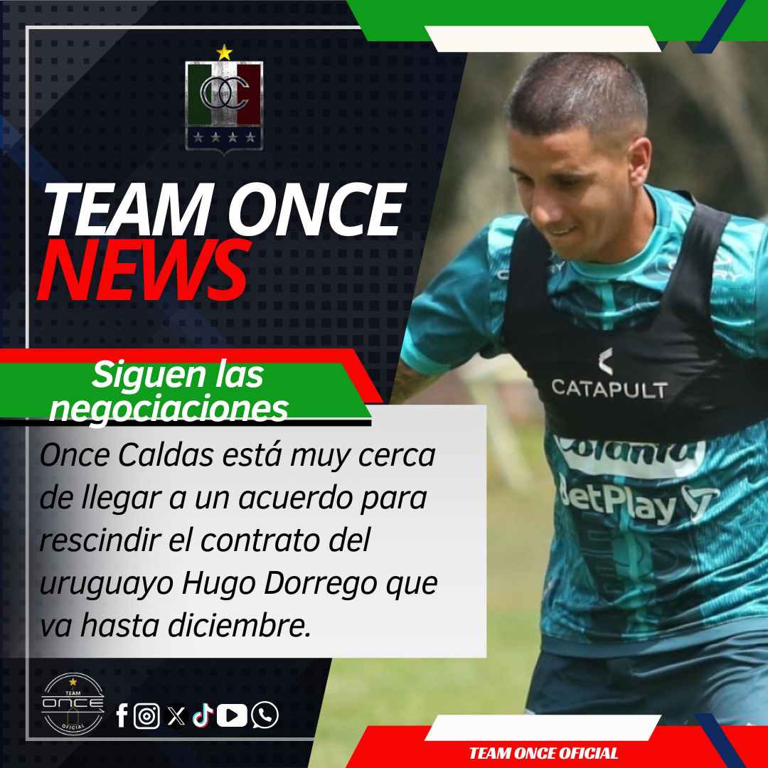 team_once_'s tweet image. Avanzan las negociaciones, a la espera de confirmación oficial del Club, créditos @gersonarias_

#DORREGO #OnceCaldas #manizales #LALIGAxWIN #LigaBetPlay #Arriero #PALOGRANDE