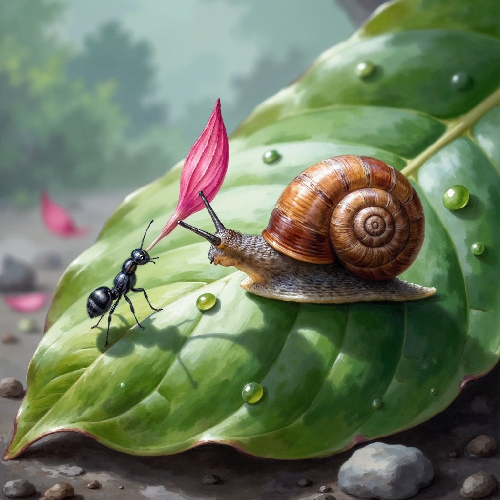 Pandora190910's tweet image. magical moments...🥰✨
#SquirrelThoughts #Mindfulness #InTheMoment #HereAndNow #AIArt