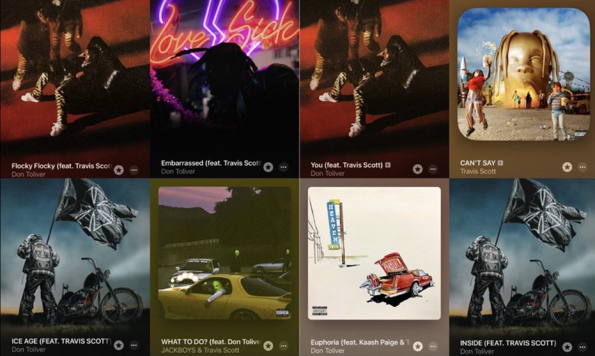 Travis Scott and Don Toliver never miss