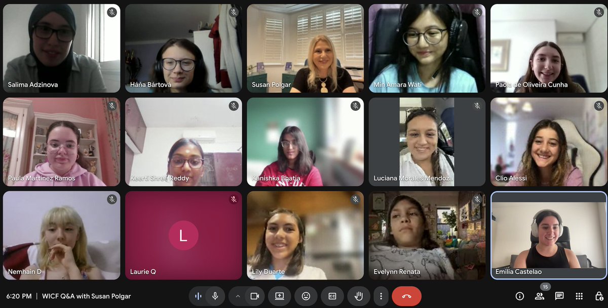 Thank you so much to the amazing Grandmaster <a href="/SusanPolgar/">Susan Polgar</a> for doing a personal Q&amp;A session with the WICF-Chessable Scholars!! 

She shared some incredible wisdom and stories for our talented players ♟️❤️
