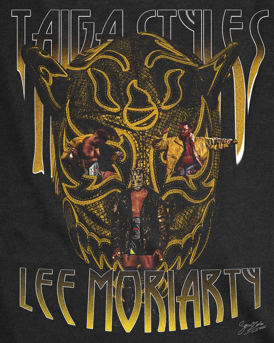 sorn_artwork's tweet photo. Practice Section #5 "TAIGA STYLES"
@theleemoriarty
#TAIGASTYLES #LEEMORIARTY #AEW #ROH #aewdynamite #profesionalwrestling #graphicdesigners #wrestlingmerch https://t.co/G9J3gZT55n
