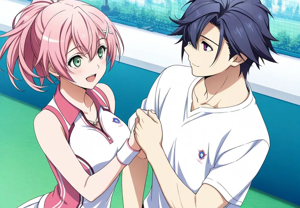 黎恩和尤娜
#ReanSchwarzer
# JunaCrawford
#リィン・シュバルツァー 
# ユウナ·クロフォード 
#閃の軌跡