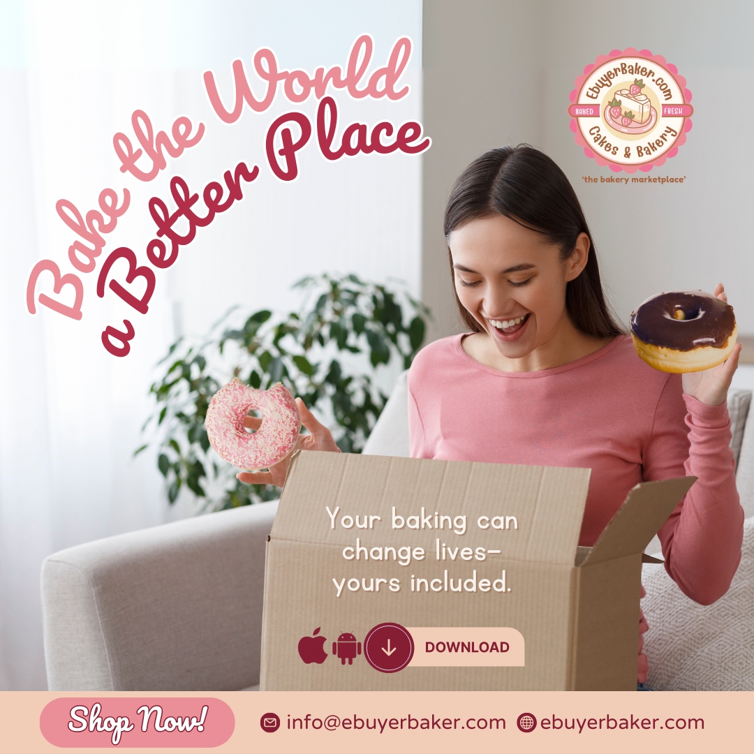 EbuyerBaker's tweet image. 🧁 Sell cakes, pastries, bread &amp;amp; more 
📱 Manage everything from your phone 
🌐 Grow your reach beyond your neighborhood 

Ready to start your baking journey? ✨ 
Download the app or sign up today! Signup Now! 

🌐 ebuyerbaker.com   
#birthdaycakes #howtobake #cakes