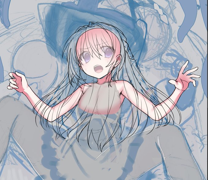 Live2Dとかで動かすんか?ってくらいありえんパーツ分けちゃってしまってる
どうして 