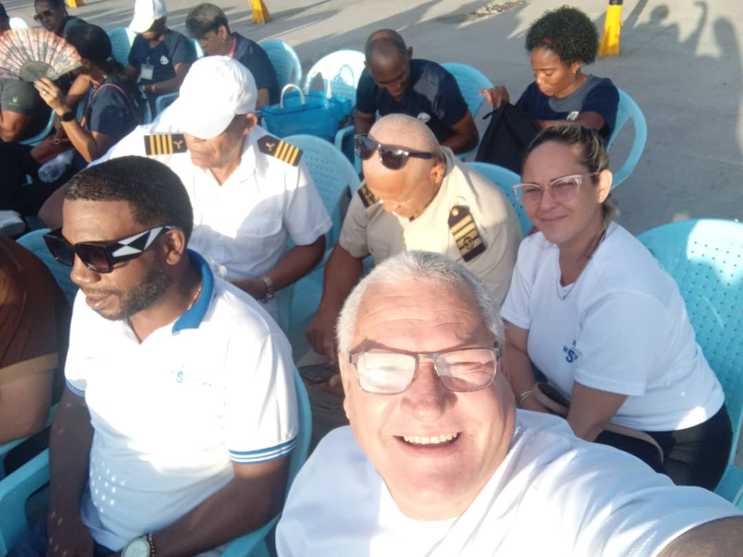 Selecmar presente en el acto nacional por el dia del Trabajador Marítimo Portuario. #vamospormas2025. #selecmar