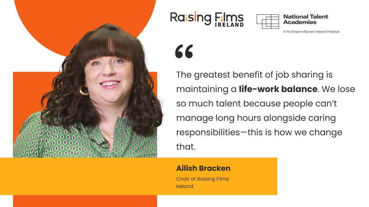 National Talent Academies (@talentacademies) on Twitter photo “Job sharing = care AND career.”
– Ailish Bracken, Raising Films Ireland
🎬 That’s what a sustainable screen sector looks like.
Register now:
nationaltalentacademies.ie/courses-activi…
#JobShare #InclusiveWork #IrishFilm
<a href="/TalentAcademies/">National Talent Academies</a> Raising Films Ireland
<a href="/ScreenIreland/">Screen Ireland</a> <a href="/screenproducers/">Screen Producers Ireland</a> “Job sharing = care AND career.”
– Ailish Bracken, Raising Films Ireland
🎬 That’s what a sustainable screen sector looks like.
Register now:
nationaltalentacademies.ie/courses-activi…
#JobShare #InclusiveWork #IrishFilm
<a href="/TalentAcademies/">National Talent Academies</a> Raising Films Ireland
<a href="/ScreenIreland/">Screen Ireland</a> <a href="/screenproducers/">Screen Producers Ireland</a>