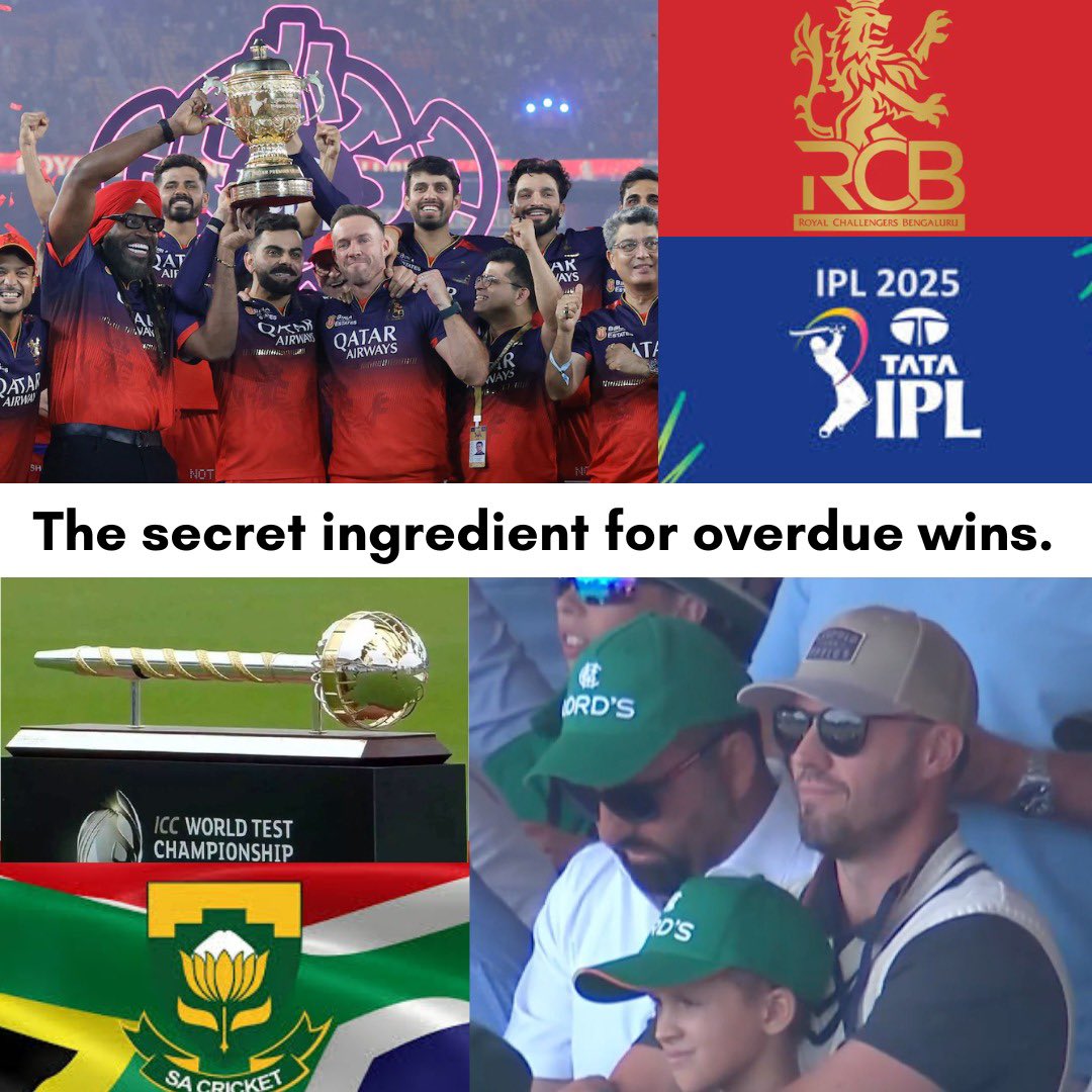 technogirish's tweet image. AB&apos;s comeback is REAL! 😂 From RCB&apos;s playground to the WTC trophy, Mr. 360 is still bringing the magic! 🔥🇿🇦 #ABDeVilliers #SouthAfrica #WTC2023 @cricketworldcup @cricketaakash @ABdeVilliers17 @imVkohli