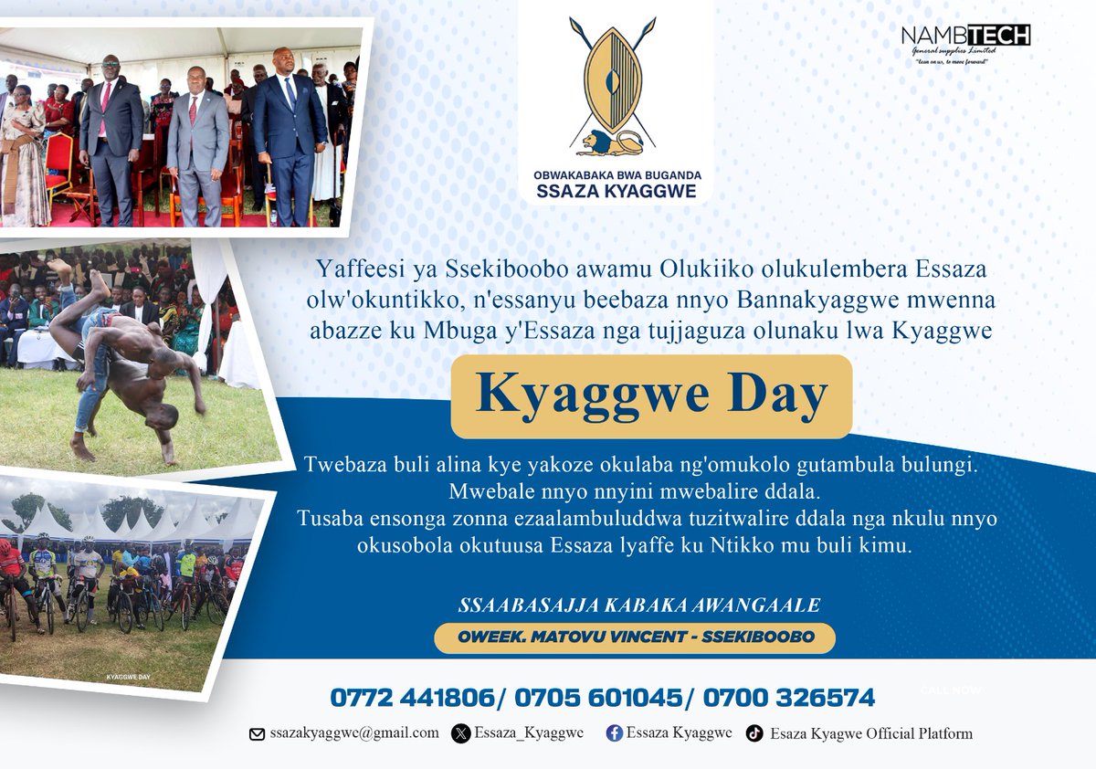 Mwebale nnyo Bannakyaggwe!!