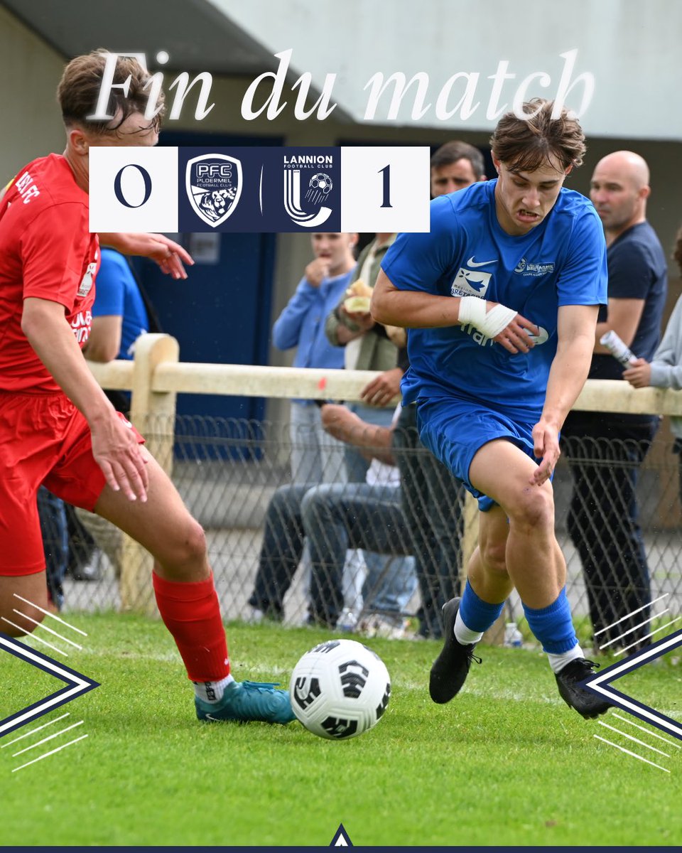 𝗩𝗶𝗰𝘁𝗼𝗶𝗿𝗲 !! 😍

Ils l’ont fait 👏 

Le Lannion FC remporte la Coupe de Bretagne U18 2025 🥇

#PFC𝗟𝗙𝗖 | 0 ⌁ 1 | ⏱️ 90’