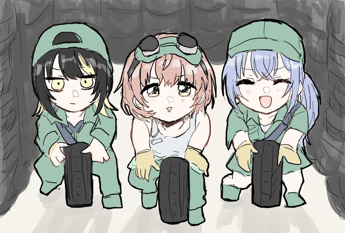 タイーヤコメティック　タイヤコメティック！
ホイールコメティック　ホイルコメティック！