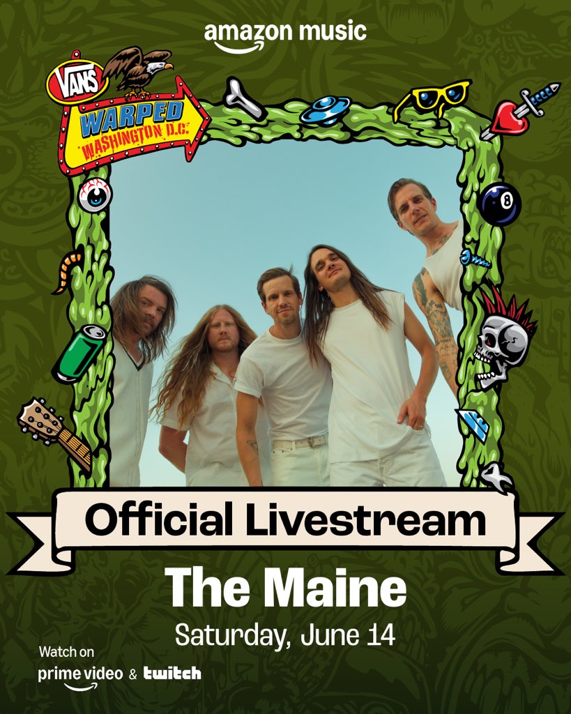 See you today in person and on the livestream!!!! amzn.to/VWTch2 <a href="/VansWarpedTour/">Vans Warped Tour</a>