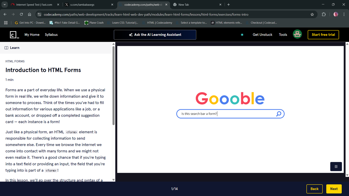 iambabasegs's tweet image. Day 3 into web development, started the lesson on how to create a form. Well I must say this part is giving me issues but I will overcome it. Just need to take a step back and strategize again. We go again tomorrow, Walk with me🫴🫴
#Coding #WebDevelopment #CodingJourney