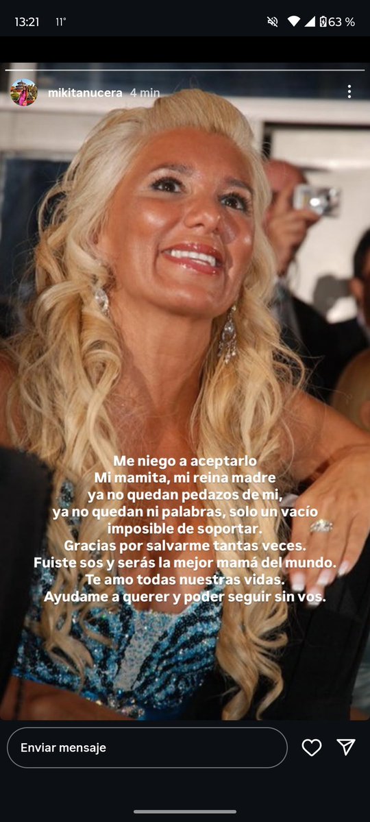 ESTOY MUDA Y EN SHOCK NO LO PUEDO CREER COMO TE VAS A MORIR REINA MADRE 😭💔