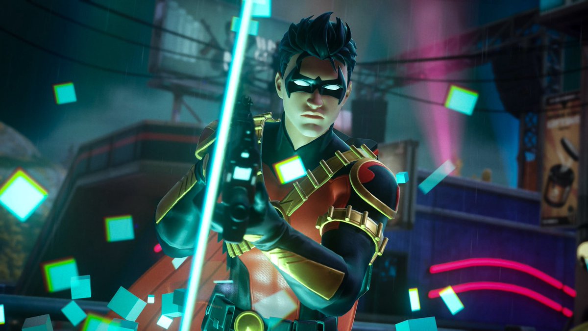 IRedbat's tweet image. Have barely taken this skin off since the season started #timdrake #Fortnite #virtualphotography
