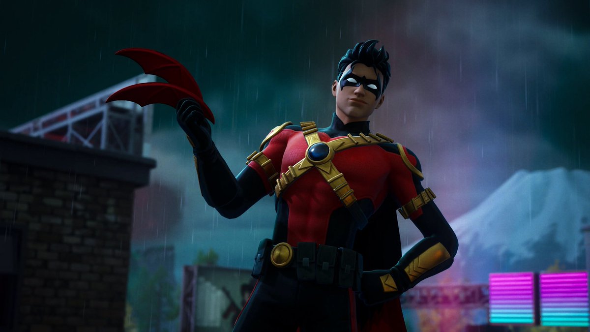 IRedbat's tweet image. Have barely taken this skin off since the season started #timdrake #Fortnite #virtualphotography