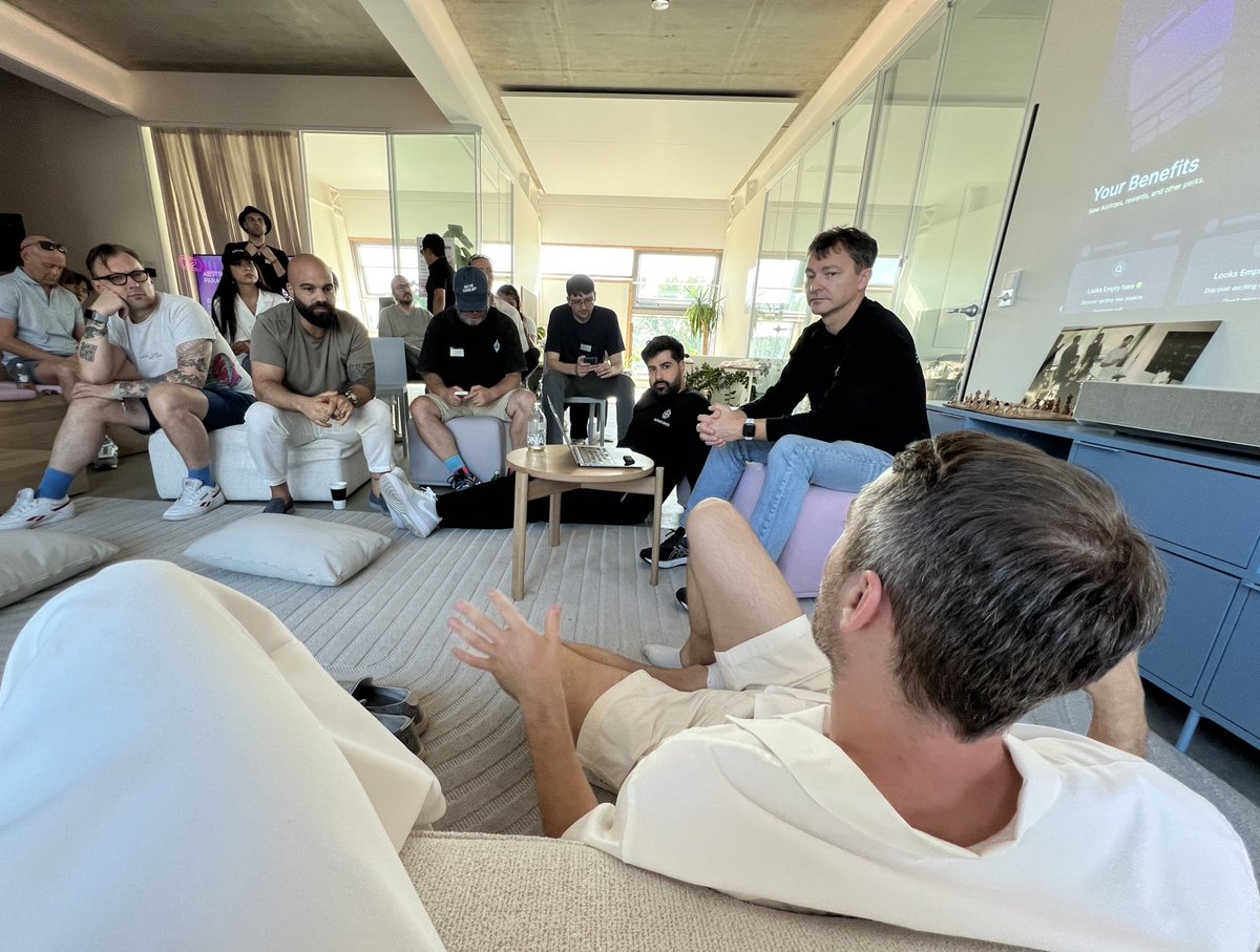Kat Banas (@katbanas) on Twitter photo POV:
New friends + smart convos
= better tech
<a href="/0xHolonym/">human.tech by Holonym</a>
<a href="/themiracle_io/">theMiracle</a>
<a href="/ERC725Account/">Universal Profiles</a> POV:
New friends + smart convos
= better tech
<a href="/0xHolonym/">human.tech by Holonym</a>
<a href="/themiracle_io/">theMiracle</a>
<a href="/ERC725Account/">Universal Profiles</a>