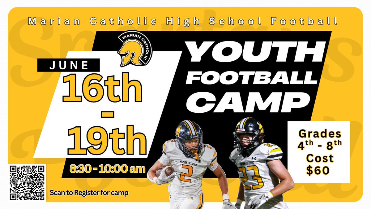 Can’t wait to see the next generation of SPARTANS at camp next week! 🔥💪 Bring that energy, bring that grind! #FightOn #FutureSpartans