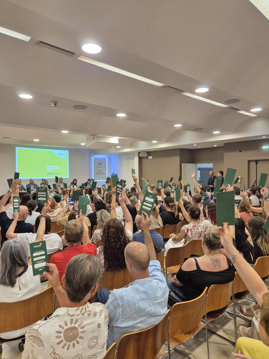 Oggi a Perugia, la settima Assemblea di #Bilancio2024 della nostra impresa cooperativa. 

Grazie a tutte le socie e a tutti i soci dell'Area Centro per la partecipazione 😊