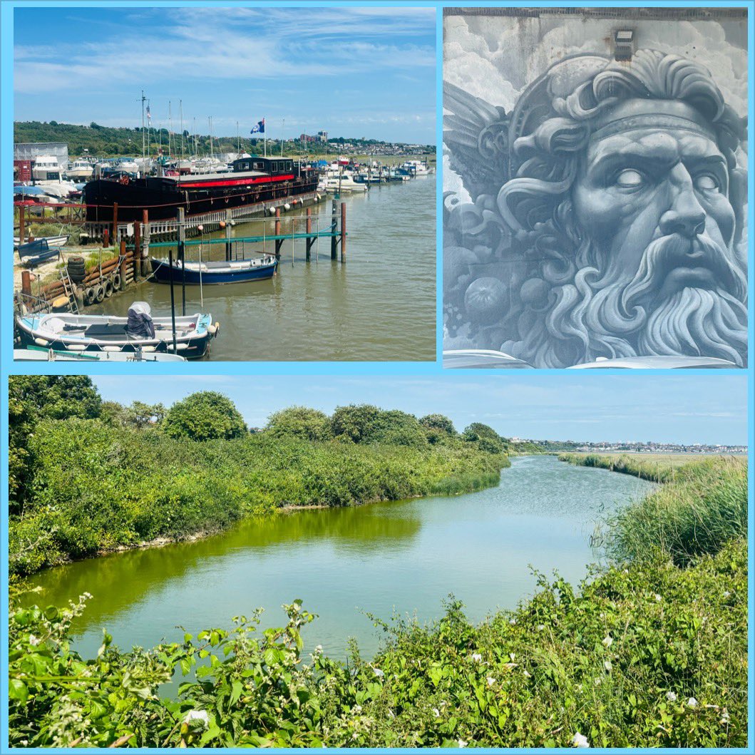 MissCDFarran's tweet image. Stunning hike from #Benfleet, passing through #LeighOnSea, arriving at #TwoTreeIsland πππΌββοΈπ₯Ύ
