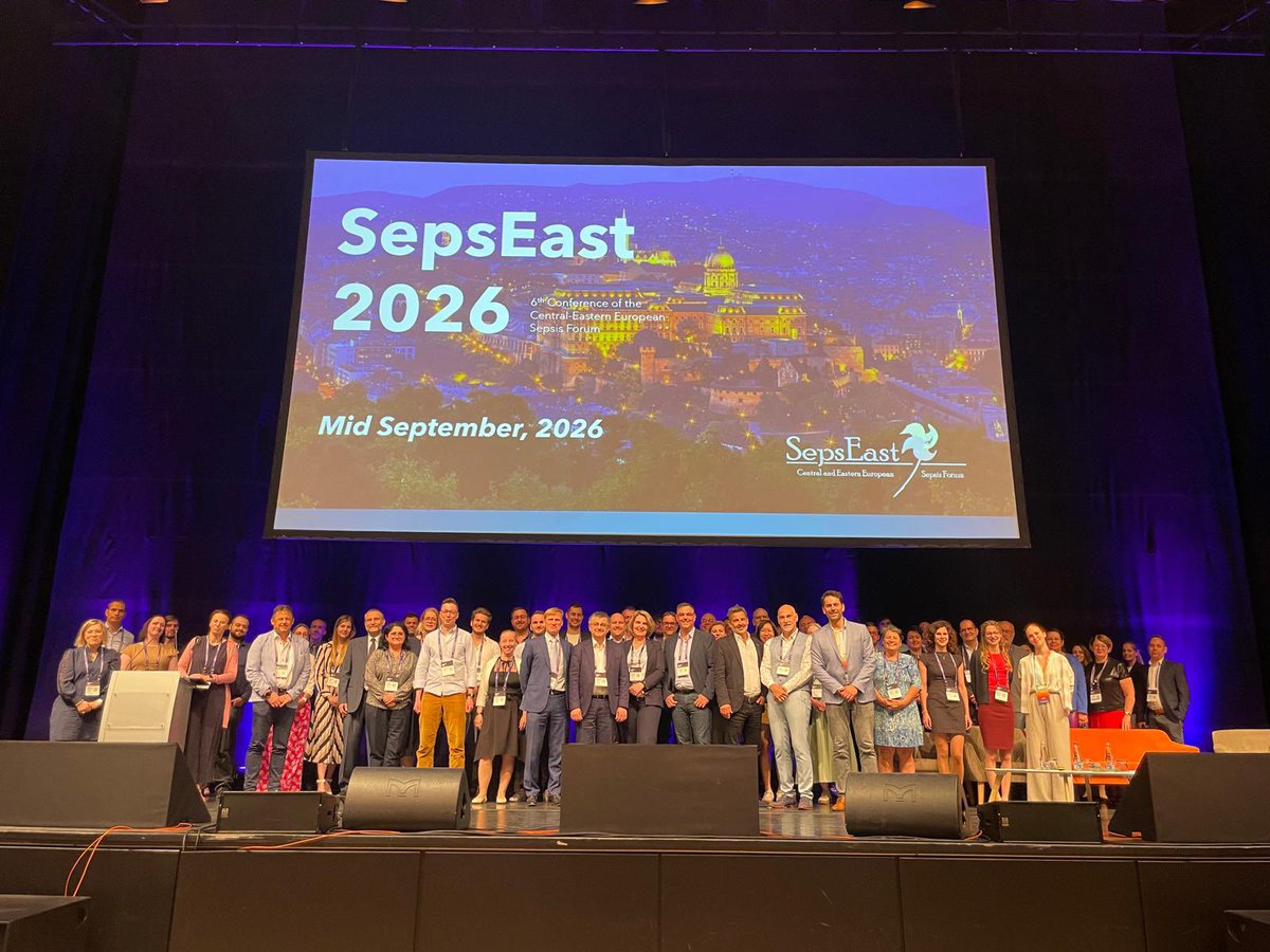 JanBenes79's tweet photo. SepsEast 2025 is over. Thnx to prof. Molnar, SepsEast friends and Sanopharm for this great 2 days!!!! https://t.co/FRLgWL6aQo