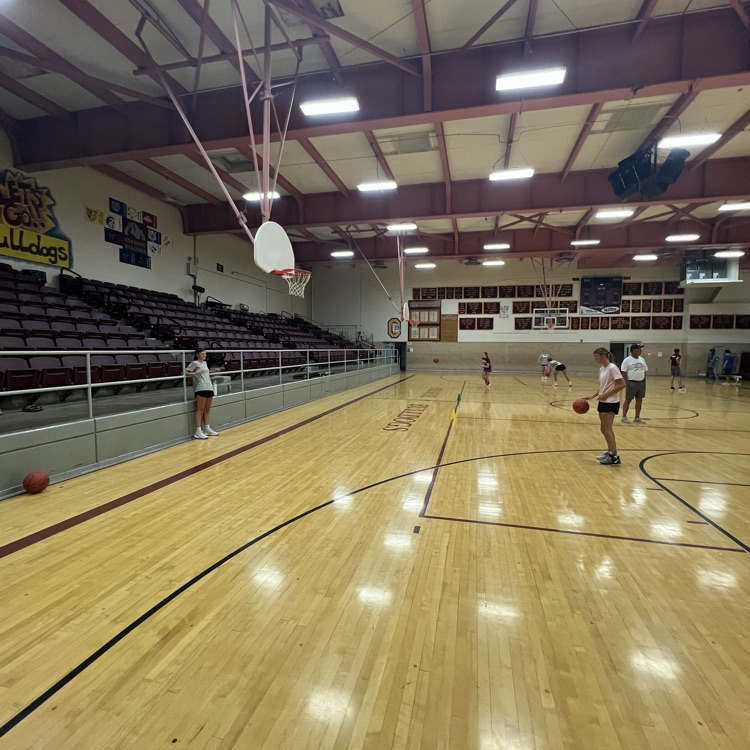 Nothing beats a Saturday morning in the gym.   Proud of the Lady Bulldogs and Bulldogs 🏀.  #TogetherWeWin