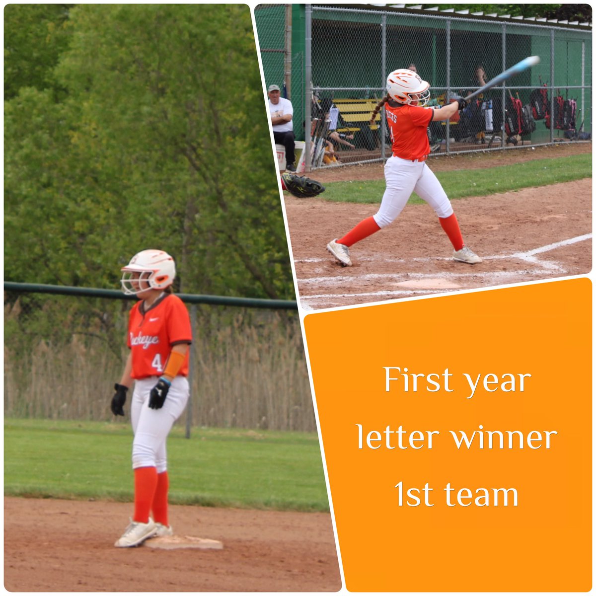 The future is bright! Congratulations to these first year letter winners!