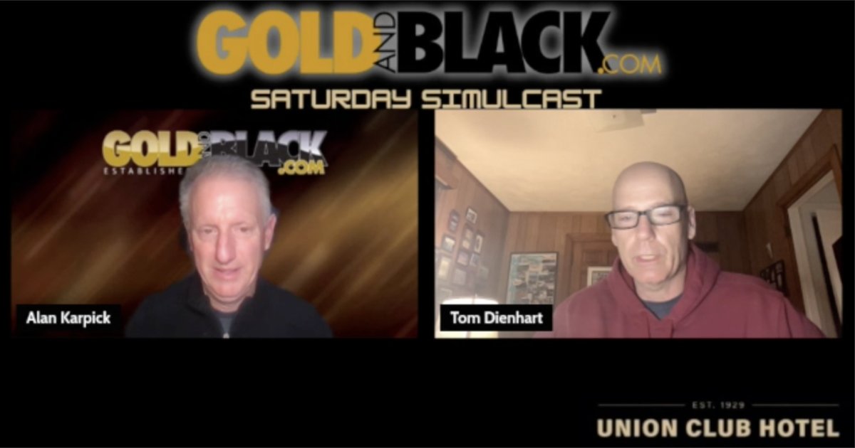 AlanKarpick's tweet image. Check out our Father's Day Wknd edition of @GoldandBlack.com Saturday Simulcast with @TomDienhart1 and @brianneubert. #Purdue hoops and football talk to the max. on3.com/teams/purdue-b…