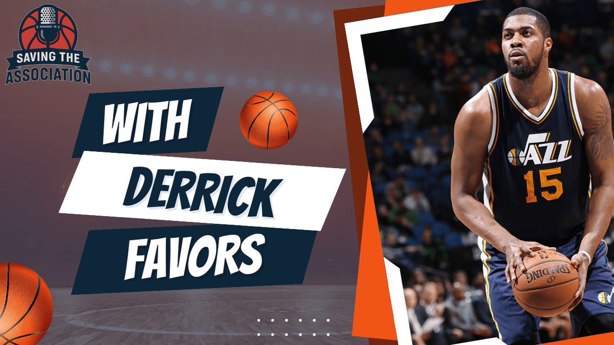 tlovinit's tweet image. Saving the Association is officially live on Spotify! Get your Saturday started with Utah Jazz legend @dfavors14!

open.spotify.com/episode/644KcT…