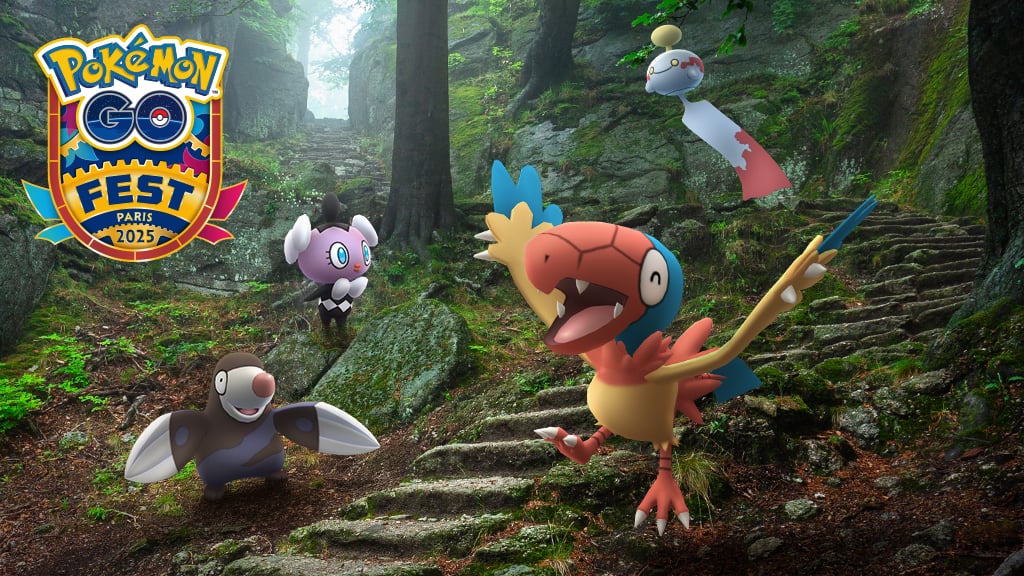 El evento Ruinas fantasmales ya está disponible en Pokémon GO. Debuta Inteleon Gigamax en los Combates Max de seis estrellas. Termina el 18 de junio a las 20:00 (hora local).

🎁 Todos los detalles en centropkmn.com/2025/06/14/rec…