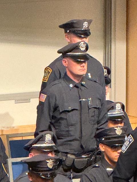 The members of the Raynham Police Department would like to congratulate Officer Sam MacKillop for graduating yesterday from the Randolph Police Academy.  Ptlm. MacKillop will now take part in a field training program prior to working solo shifts.   Good luck and welcome!
