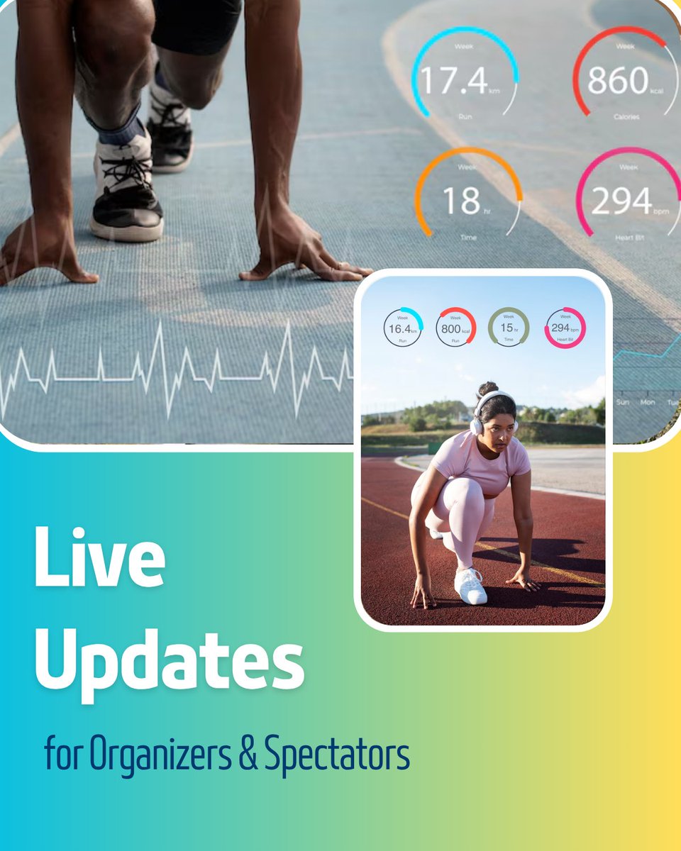 youjustrun_in's tweet image. Your race deserves more than a stopwatch.

Get real-time, chip-based race timing results that elevate the athlete experience and simplify event logistics.

Ready to level up your race? Let’s go.

  #RaceTiming #MarathonTech #ChipTiming #RunningEvents #SportsTech #EventSolutions