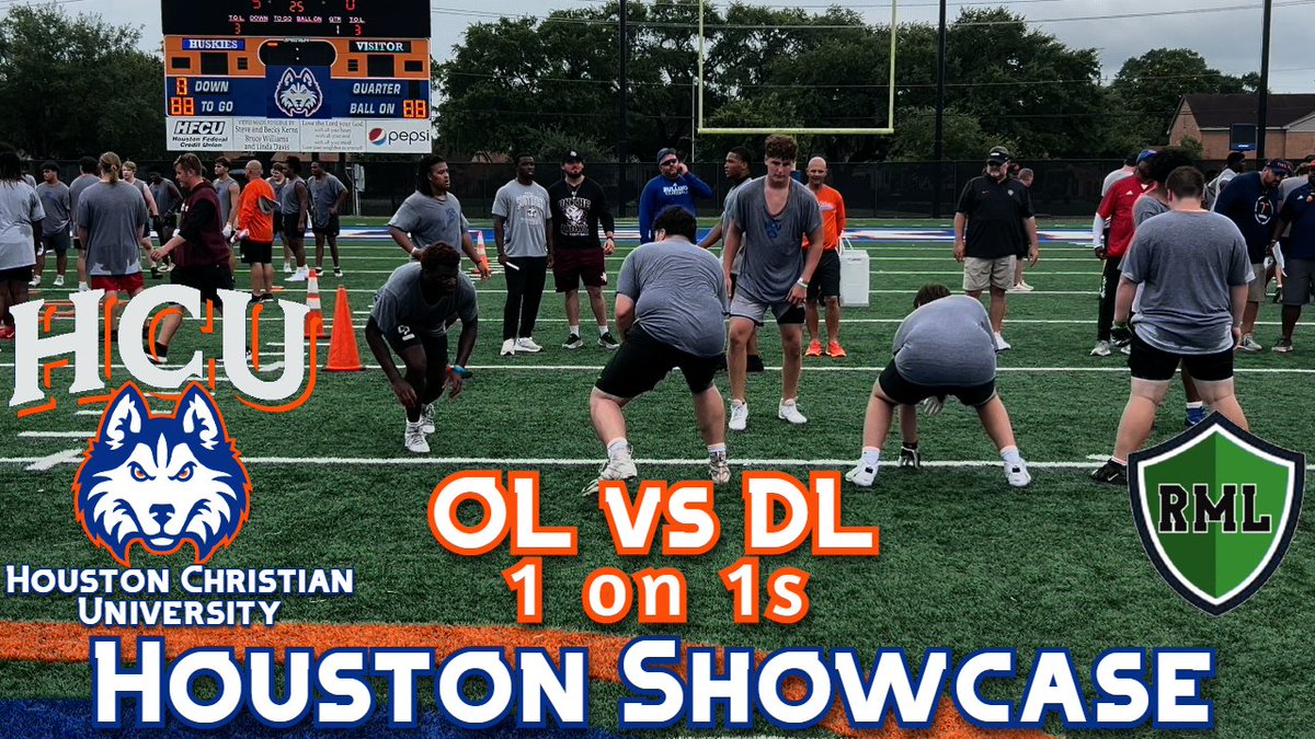 Scott Gonzalez (@coachsgz) on Twitter photo OL vs DL 1v1s at <a href="/HCUFootball/">HCU Football</a> Houston Showcase 2025
📽️youtu.be/TPhAUEPsGkI
HUGE THANKS to <a href="/HCUCoachBachtel/">Coach Jason Bachtel</a> for allowing us to Film & Show Off this NEW SHOWCASE !
FOLLOW: <a href="/M__McMillan/">Coach McMillan</a>, <a href="/CoachFraney/">Nick Franey</a>, <a href="/CoachTOliver1/">Tyson Oliver</a>, <a href="/CoachJoDykes/">Josiah Dykes</a>, <a href="/CoachSWUTEP/">Scotty Walden</a>, <a href="/Coach_Nesbitt/">Mike Nesbitt</a>!
Special Thanks OL vs DL 1v1s at <a href="/HCUFootball/">HCU Football</a> Houston Showcase 2025
📽️youtu.be/TPhAUEPsGkI
HUGE THANKS to <a href="/HCUCoachBachtel/">Coach Jason Bachtel</a> for allowing us to Film & Show Off this NEW SHOWCASE !
FOLLOW: <a href="/M__McMillan/">Coach McMillan</a>, <a href="/CoachFraney/">Nick Franey</a>, <a href="/CoachTOliver1/">Tyson Oliver</a>, <a href="/CoachJoDykes/">Josiah Dykes</a>, <a href="/CoachSWUTEP/">Scotty Walden</a>, <a href="/Coach_Nesbitt/">Mike Nesbitt</a>!
Special Thanks