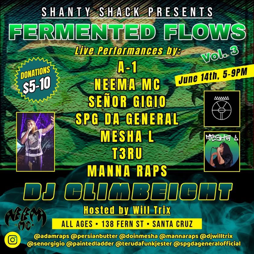 I’m ALIVE in Santa Cruz tonight!

Pull up! If you got friends in the area, tell them to slide !