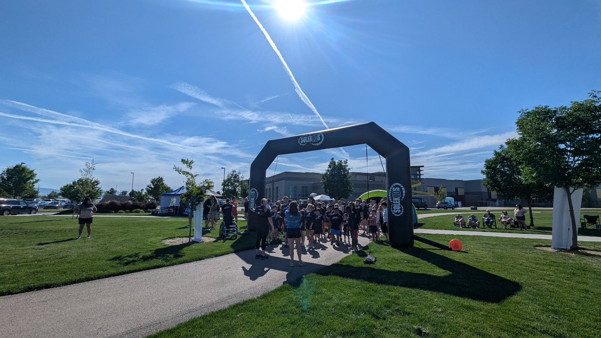 Out with team <a href="/SoleKidsID/">SoleKIDs</a> as we partner with Gamechangers Idaho and <a href="/FWMission/">FreeWheelchairMission</a> for their Wheelchairs for Peru fundraiser Jog-A-Thon.

I love that feeling when D2Xs collide.