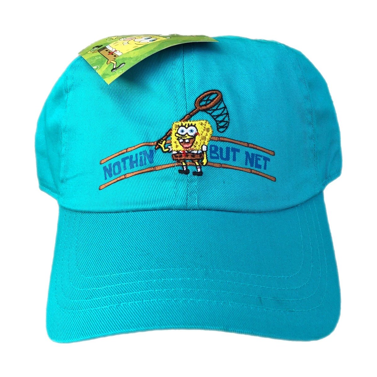 ArtofSpongebob's tweet image. "Nothin' but Net" cap from 2003.